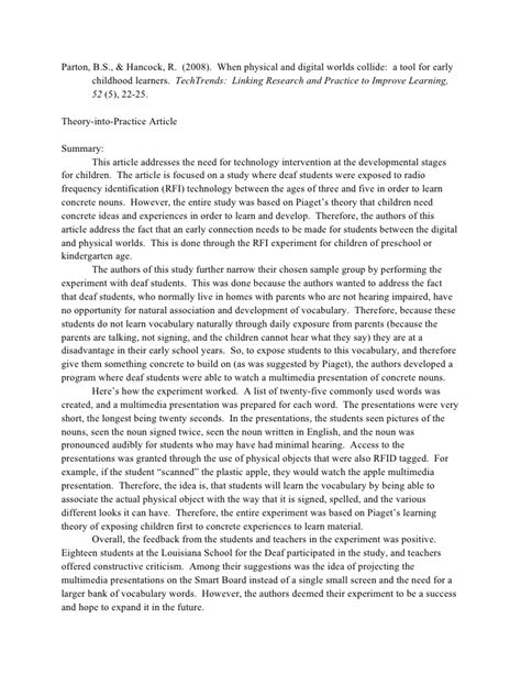 Here is a really good example of a scholary research critique written by a student in edrs 6301. Qualitative Research Paper Critique Example : Much more than documents.