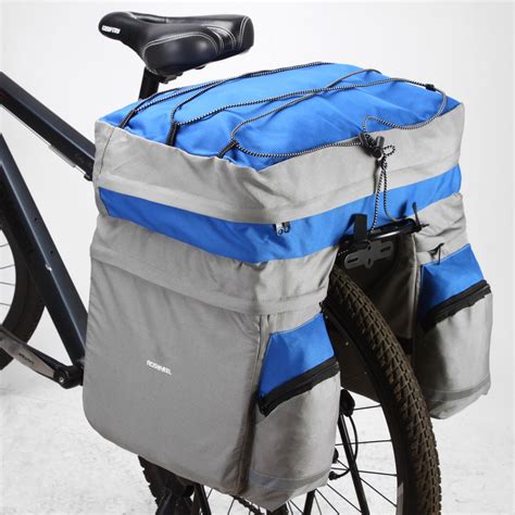 Roswheel 60l Cycling Bicycle Bag Luggage Pannier Bike Double Side Rear
