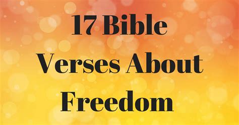 We did not find results for: 17 Bible Verses About Freedom | ChristianQuotes.info