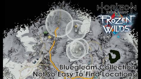 Horizon Zero Dawn The Frozen Wilds Bluegleam Location 2 YouTube