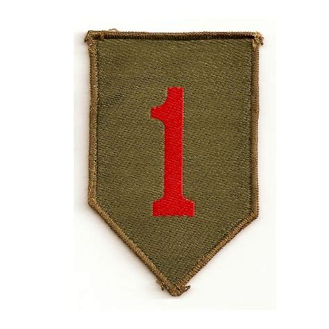 Original German Made 1st Infantry Division Patch Warstuffcom