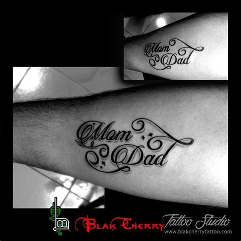 Mom Dad Tattoo Parentingtattoo Dad Tattoos Mom Dad Tattoos Mom Tattoos