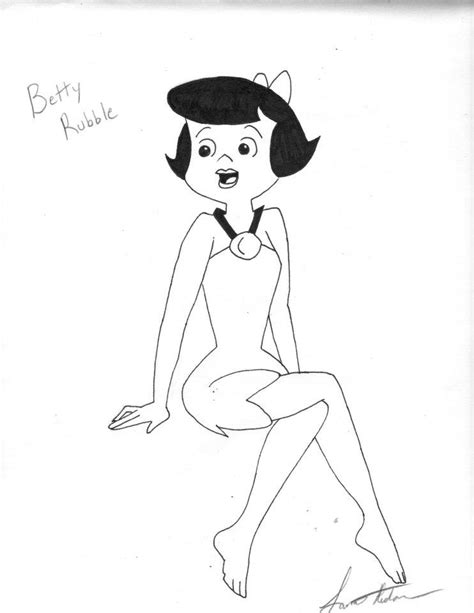 Betty Rubble By Indygothewhimzical On Deviantart