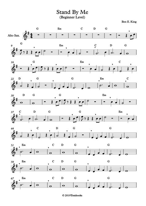 Beginner Easy Alto Sax Sheet Music Ubicaciondepersonascdmxgobmx