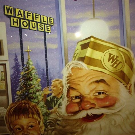 Waffle House Christmas Vintage Christmas Merry Yuletide