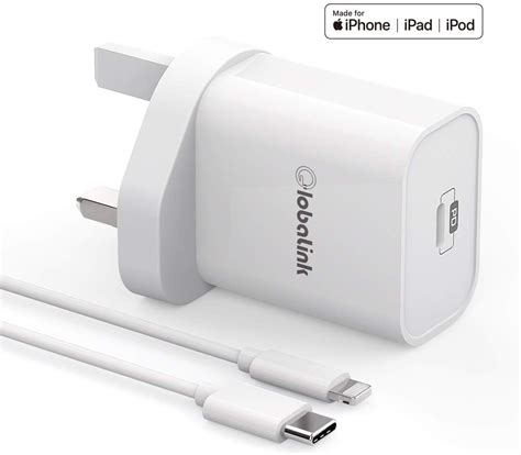 Iphone Fast Charger With 2m Usb C To Lightning Cable Uk