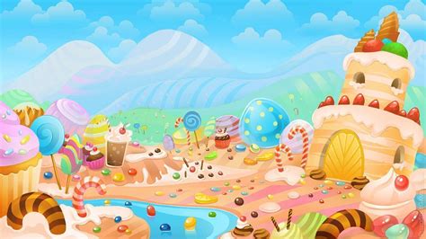 Candyland Wallpapers Wallpaper Cave