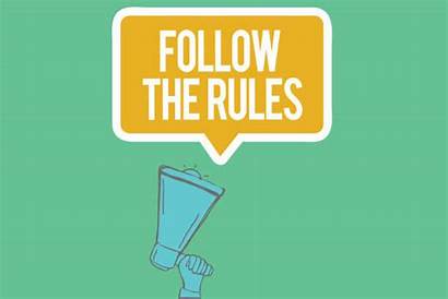 Rules Follow Clip Order Illustrations Someone Showcasing