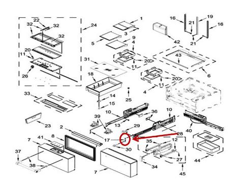Check owner's manual for complete details. KitchenAid KRMF706ESS00 Refrigerator Parts ...