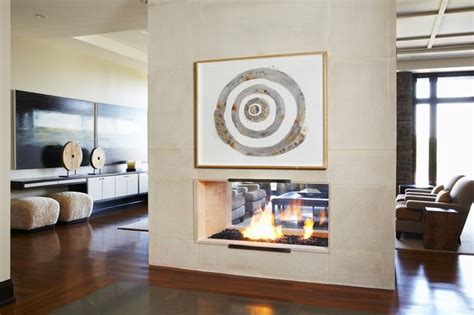 Creative Fireplace Designs Chairish Blog Contemporary Fireplace