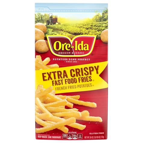 Save On Ore Ida Extra Crispy Fast Food Fries French Fried Potatoes