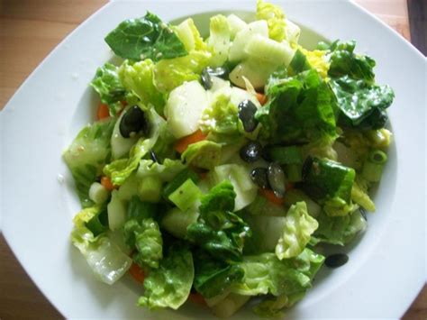 Gr Ner Salat Rezept Mit Bild Kochbar De