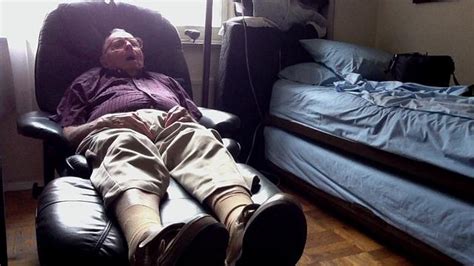 Grandpa Sleeping In His Chair On Vimeo