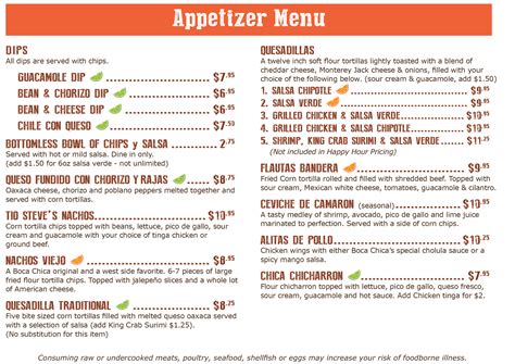 Boca chica mexican restaurant has served the flavorful, authentic cuisine of mexico since 1964. Boca Chica Restaurante