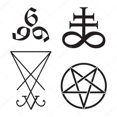 In alchemy, the leviathan's cross is a symbol for sulfur, which is one the three essential elements of nature. Gesetzt Okkulte Symbole Leviathan Kreuz Pentagramm Luzifer ...