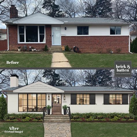 9 Classic Examples Of Curb Appeal Painted Brick House