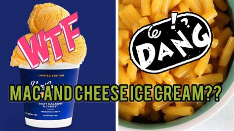 Kraft Mac And Cheese Ice Cream Youtube