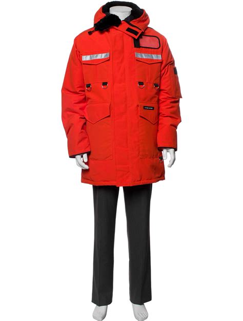 Junya Watanabe Man X Canada Goose 2019 Parka Orange Outerwear