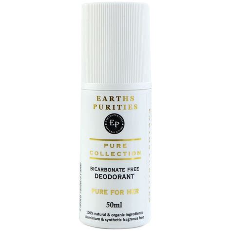 Buy Earths Purities Pure Bicarb Free Roll On Deodorant For Her Online