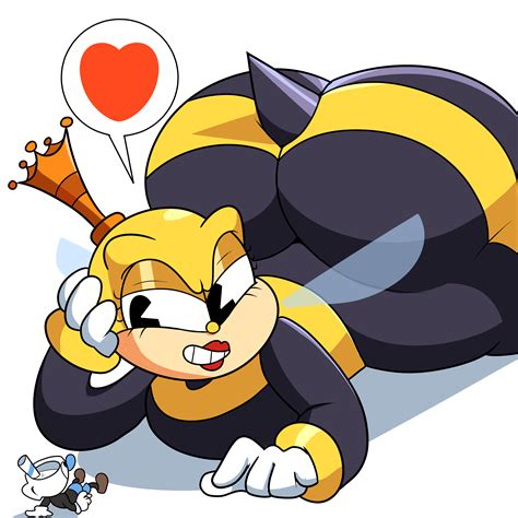 Rule 34 Animate Inanimate Anthro Anthro Only Anthropod Ass Bee Big Ass Big Butt Cuphead Game