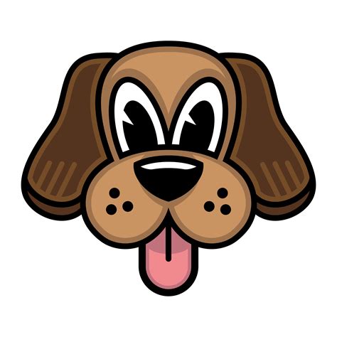 Cute Friendly Cartoon Dog Download Free Vectors Clipart Graphics And Vector Art