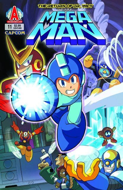 Mega Man 11 Fresh Comics