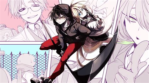 Who are the main characters in angels of death? Zack Rachel Angels of Death Satsuriku no Tenshi 4K #16799