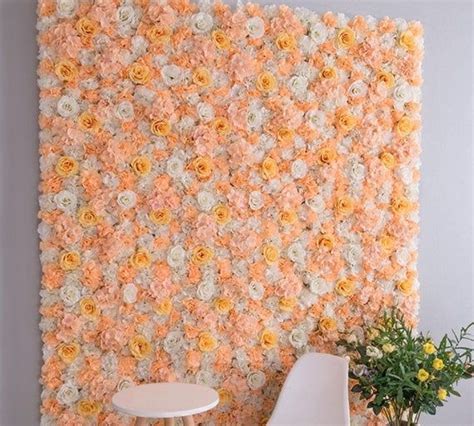 Artifical Simulation Silk Flower Wall Wedding Floral Wall Baby Shower