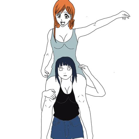 Orihime And Hinata By Rogue9393 On Deviantart
