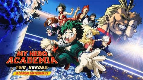 My Hero Academia Two Heroes Drops New Poster For Its Release In China