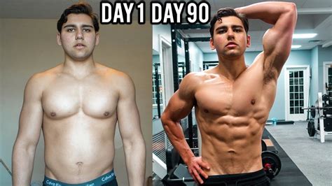 Fat To Shredded 90 Days Body Transformation Realistic Step By Step