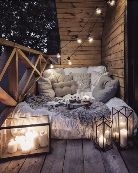 Ideas For A Cozy Scandinavian Outdoor Balcony