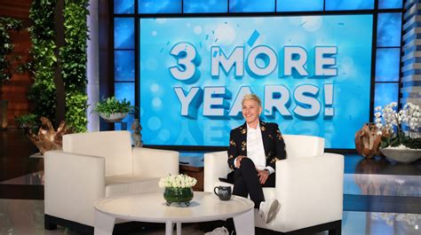 Ellen Degeneres Announces Three Year Talk Show Renewal Through 2022