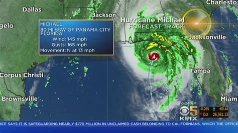 Potentially Catastrophic Hurricane Michael Set To Strike Florida