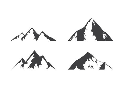Mountain Icon Design Template Vector Isolated Illustration 1893700