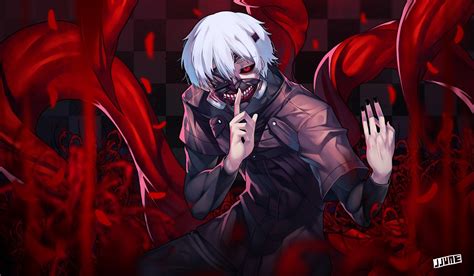 Masks (マスク, masuku) are worn by ghouls to prevent their identities as human from being discovered by the ccg. Wallpaper : anime, red, mask, Kaneki Ken, Tokyo Ghoul ...