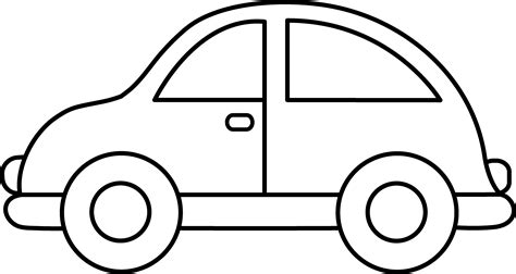 Best Car Clipart Black And White 13206 Easy