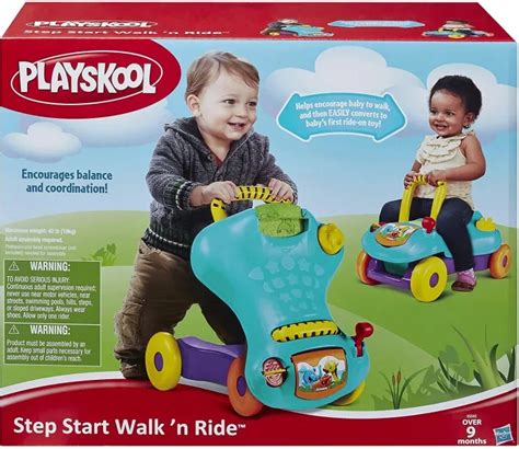 Playskool Step Start Walk N Ride Active 2 In 1 Ride On And Walker Toy