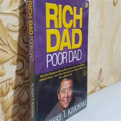 Jual Buku Rich Dad Poor Dad Robert T Kiyosaki Shopee Indonesia