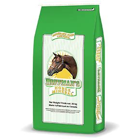 Trace minerals and vitamins in advanced formulas have a better sense of when and how to release according to the horse's needs. Hoffman's Horse Mineral - 8 kg - Lone Star Tack