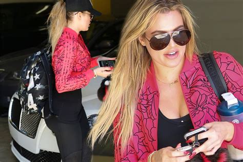 Khloe Kardashian Shows Off Her Very Impressive Rear After Revealing Fat