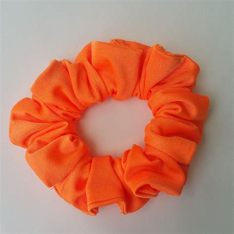 Solid Color Scrunchie Handmade Hair Scrunchie For Woman Hair Etsy