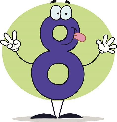 Number 8 Clipart Pictures Illustrations Royalty Free Vector Graphics