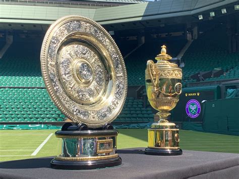 The wimbledon championship trophy for tennis is awarded on an yearly basis at the all england club. 2019 Wimbledon Countdown: The Trophies - Brain Game Tennis