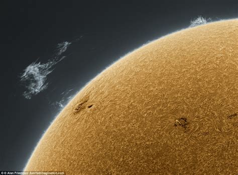 Staring At The Sun Backyard Astronomer Captures The Beauty Of The