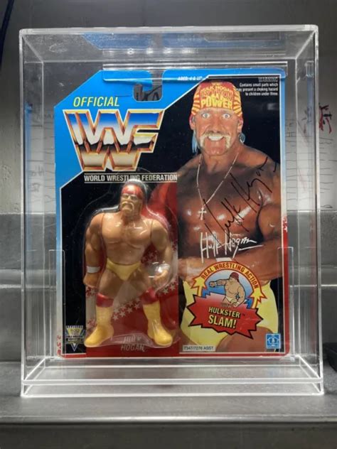 Wwf Hulk Hogan Series 5 Hasbro Figure 1992 Moc Autographed Signed Wwe