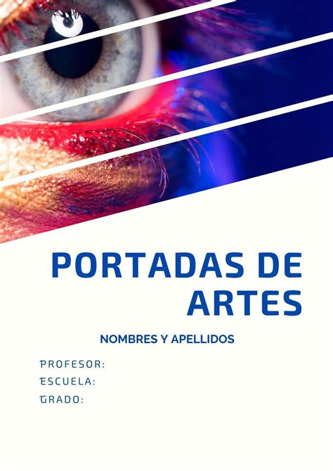 Portada De Artes Visuales Para Preparatoria En Word