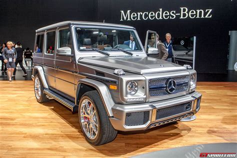 Its passion, perfection and power make every journey feel like a victory. New York 2015: Mercedes-Benz G 65 AMG - GTspirit
