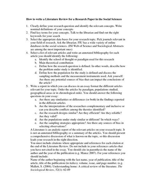 Example Of Apa Research Paper Outline How To Write An Outline In Apa