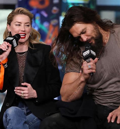 Jason Momoa And Amber Heard Interviews For Aquaman Ny Premiere